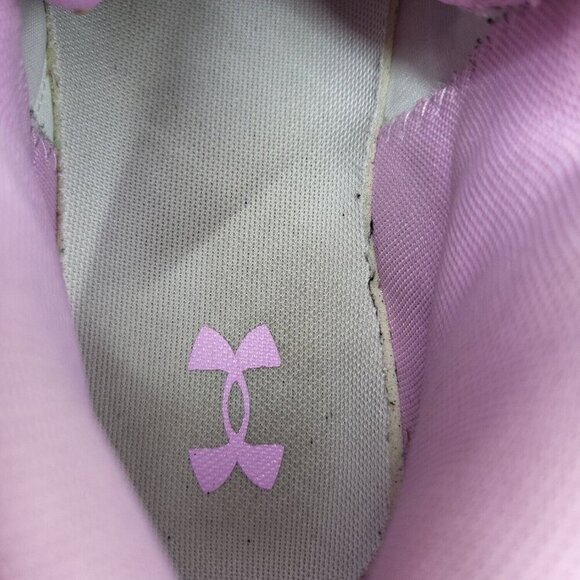 Under Armour UA Jet 21 GS Halo Gray Pacific Purple Camo Sneakers Shoes 7Y = 8.5W - Picture 14 of 16